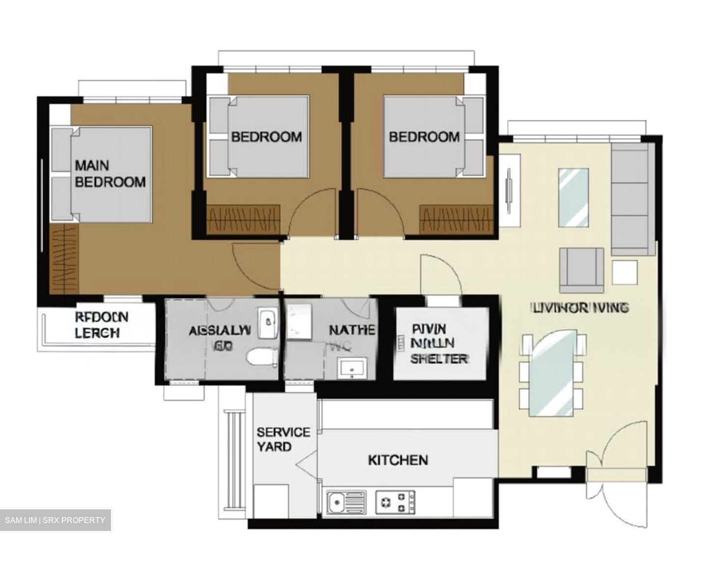 Blk 478B Valley Spring @ Yishun (Yishun), HDB 4 Rooms #605960911